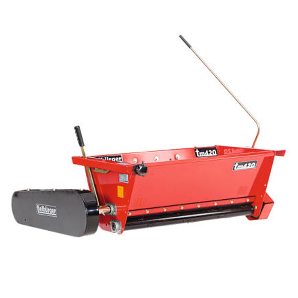 Produktabbildung: Tielbürger - Anbau-Kastenstreuer tm420 für Kubota GR1600-II